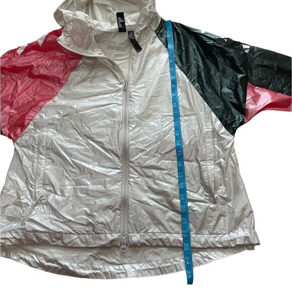 Adidas Womens Size S W Pck WND J Ai Hoodie DT9409 Athletic Jacket Windbreaker - Picture 7 of 11